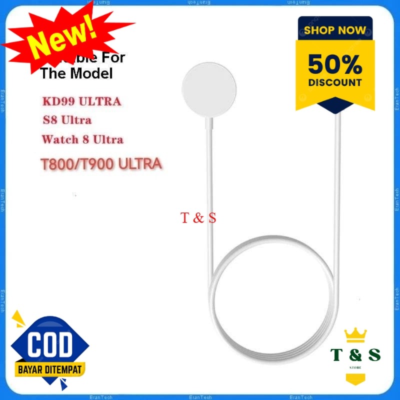 charger Cas Smartwatch Series 8 Ultra T800 Ultra T900 Ultra S8 Ultra KD99 Ultra Watch 8 Ultra