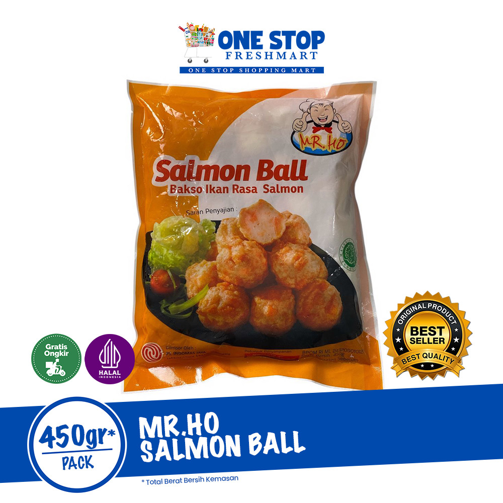 

MR.HO SALMON BALL 450GR