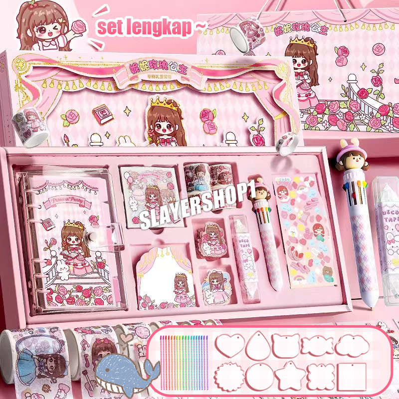 

Spesial 6.6 Diary Set Buku Jurnal Binder Aesthetic Buat Hadiah Ulang Tahun