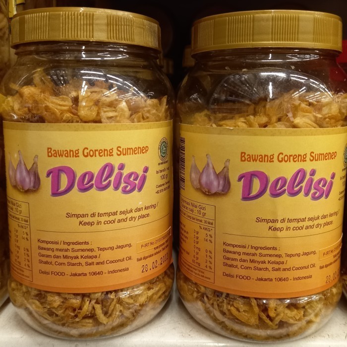 

delisi bawang goreng sumenep 100gr - terlaris