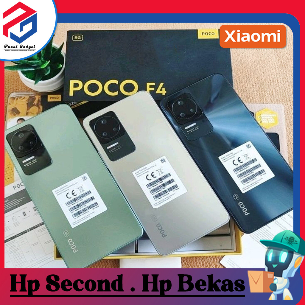 Xiaomi Poco F4 5G Ram 6/128GB | Ram 8/256GB Second Grade A