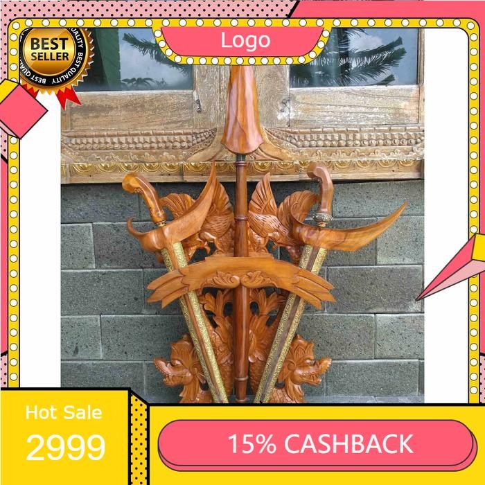 Blawong Keris Motif Ukiran Naga Sasra Tarung Garuda Kencana ND18