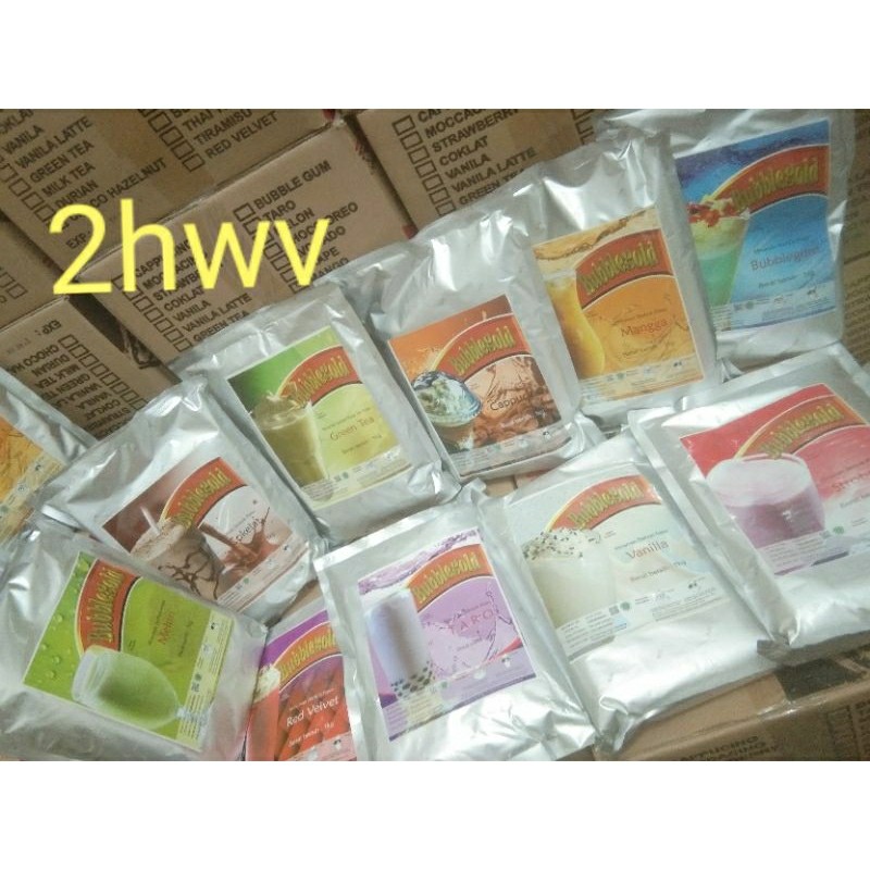 

Buble Gold Bubuk Minuman 1KG Rasa Beragam