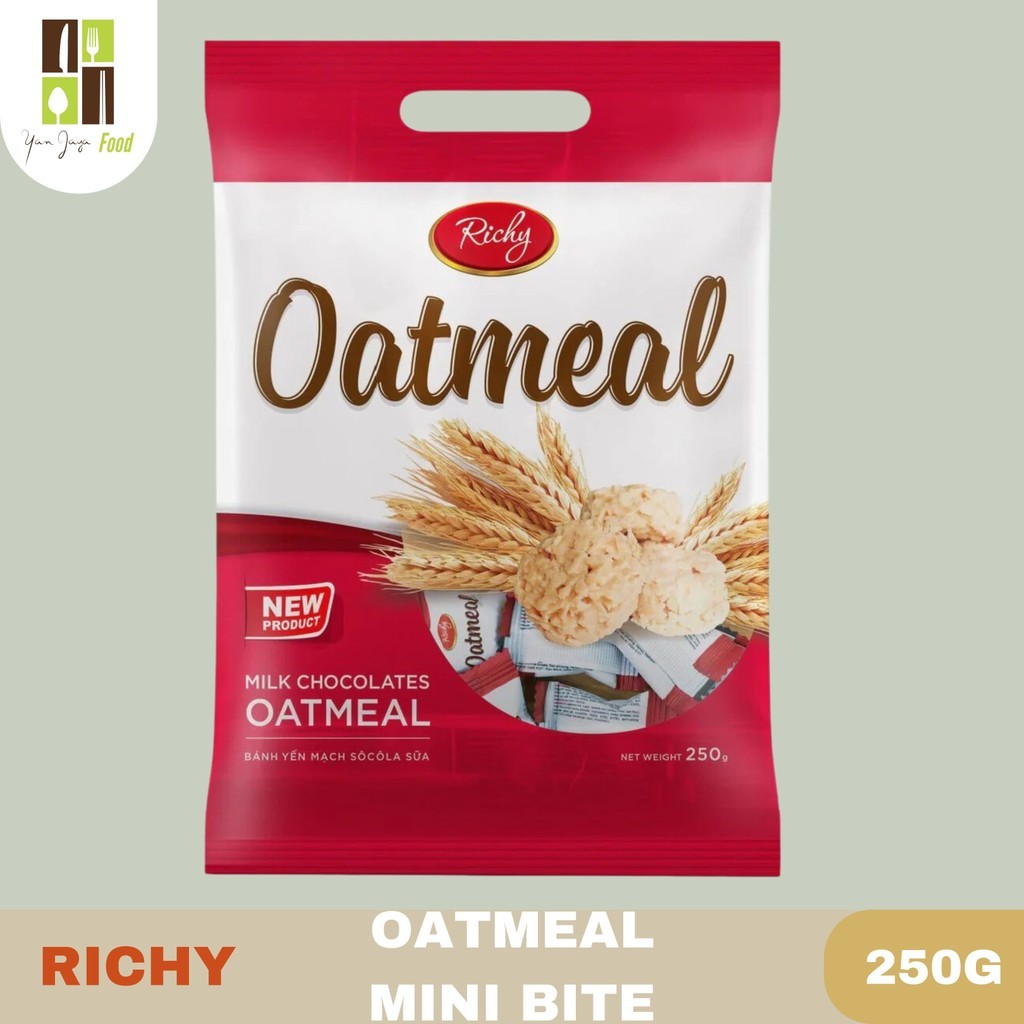 

Richy OatMeal / Oat Meal / Mini Bite / Mini Bite Cheese / Sereal / Creaker / Snack / Import Vietnam
