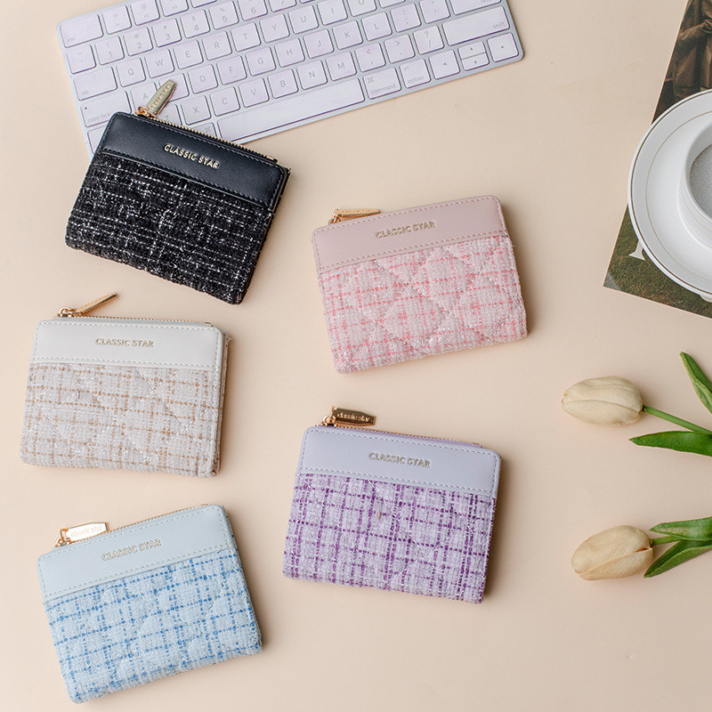 Dompet Coin & Tas Wanita Korea Model Terbaru Dompet Koin Lucu untuk Wanita Ins Murid Cantik Dompet K