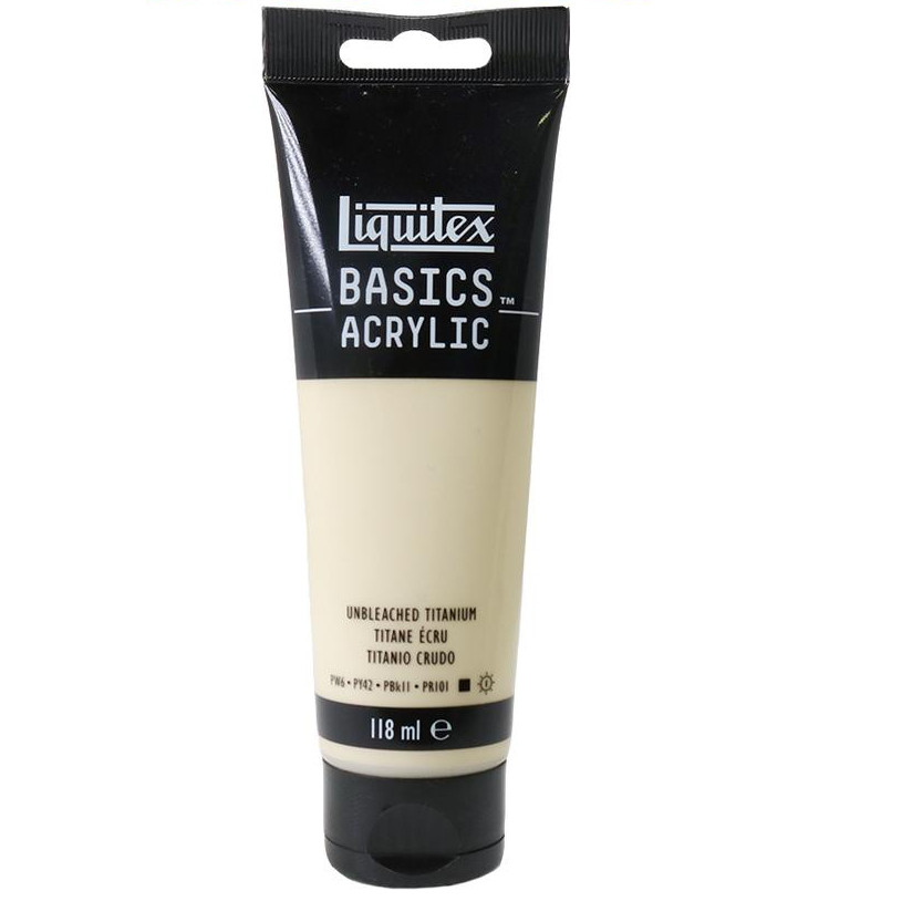 

Gramedia Surabaya - CAT AKRILIK / ACRYLIC LIQUITEX BASIC 118ML 8870055LQ UNBLEACHED TITANIUM