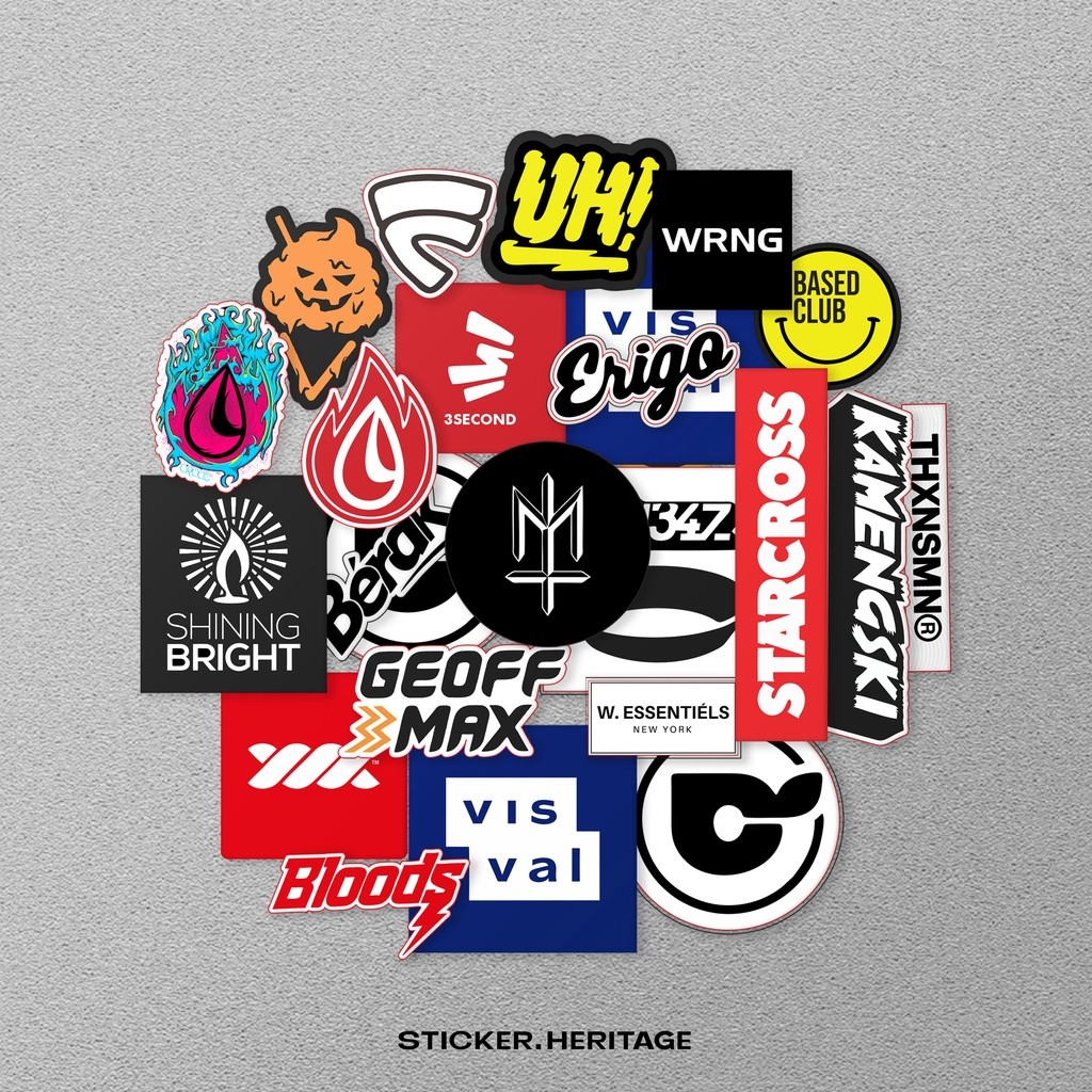 

Stiker Sticker Pack LOCAL BRAND | STIKER TUMBLER LAPTOP KOPER HELM stiker brand local stiker pack motor stiker helm