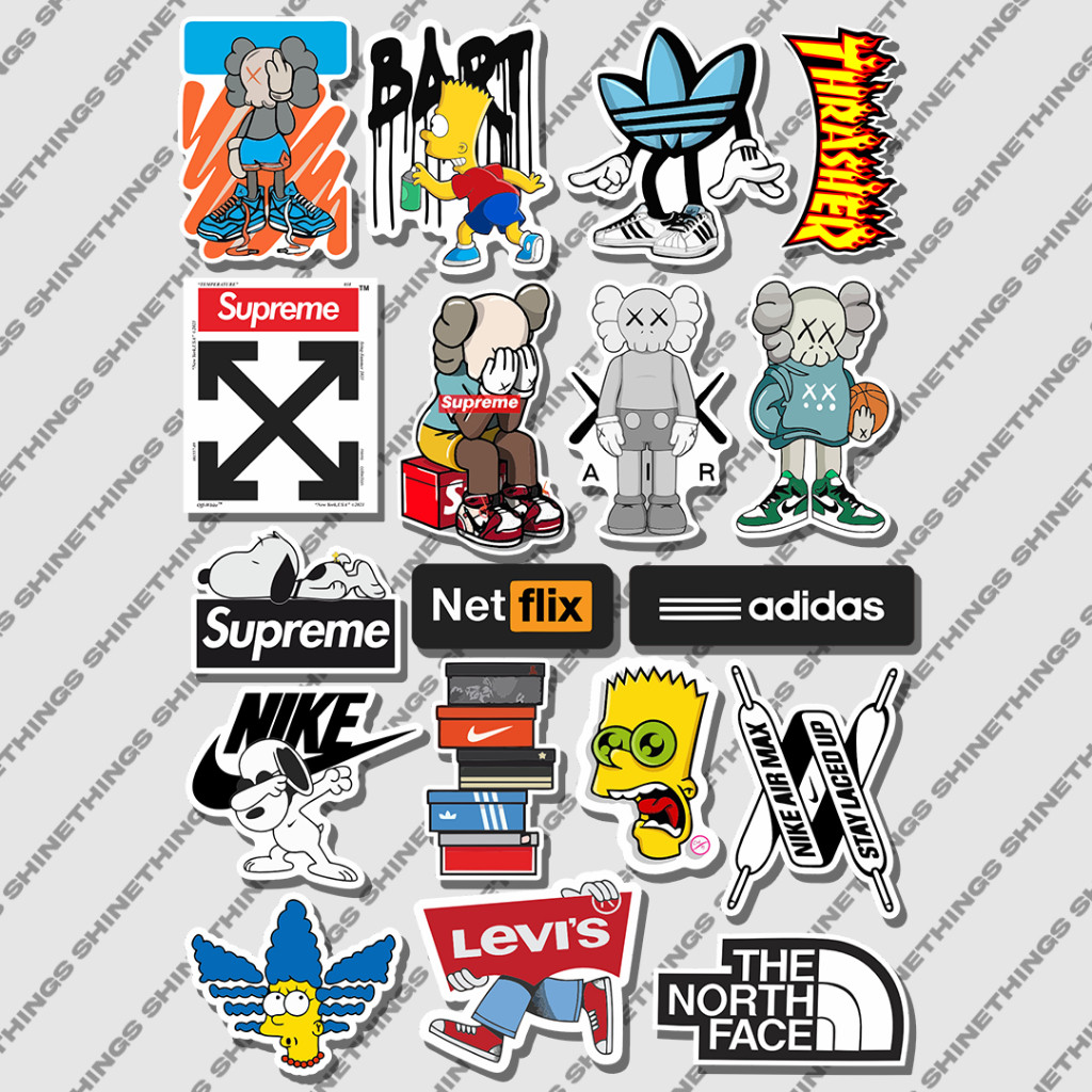 

Sticker aesthetic hypebeast casual nike supreme || STIKER case helm tumblr