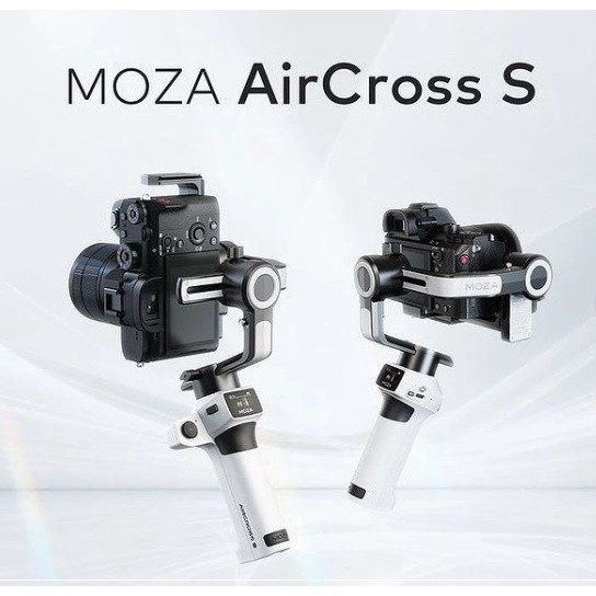 Moza AirCross S Gimbal Stabilizer HP dan Kamera 3 - Axis