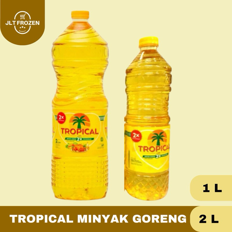 

Minyak Goreng Tropical / Minyak Kelapa Kemasan Botol - 2L / 1L