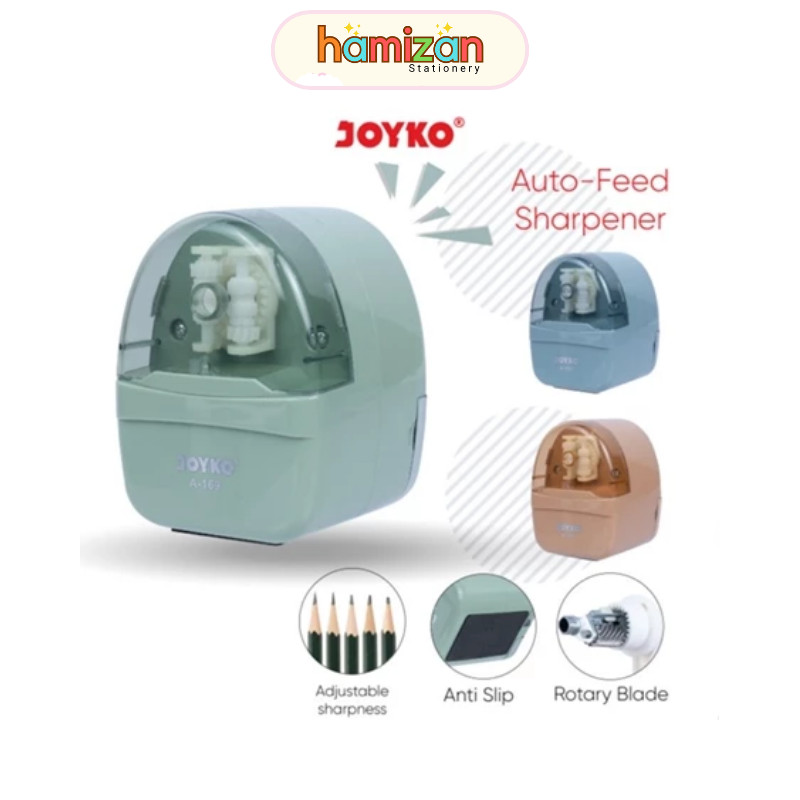 

Rautan Meja / Sharpener Putar / Kerukan Duduk Auto Feed Joyko