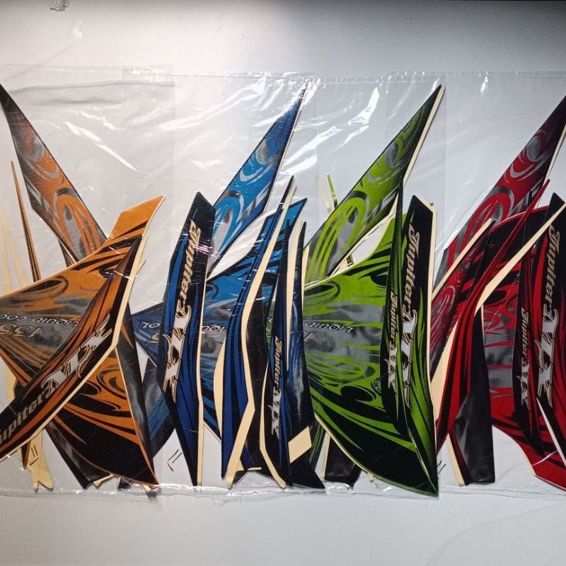 striping stiker lis body motor JUPITER MX NEW 135 tahun 2011 TERMURAH COD