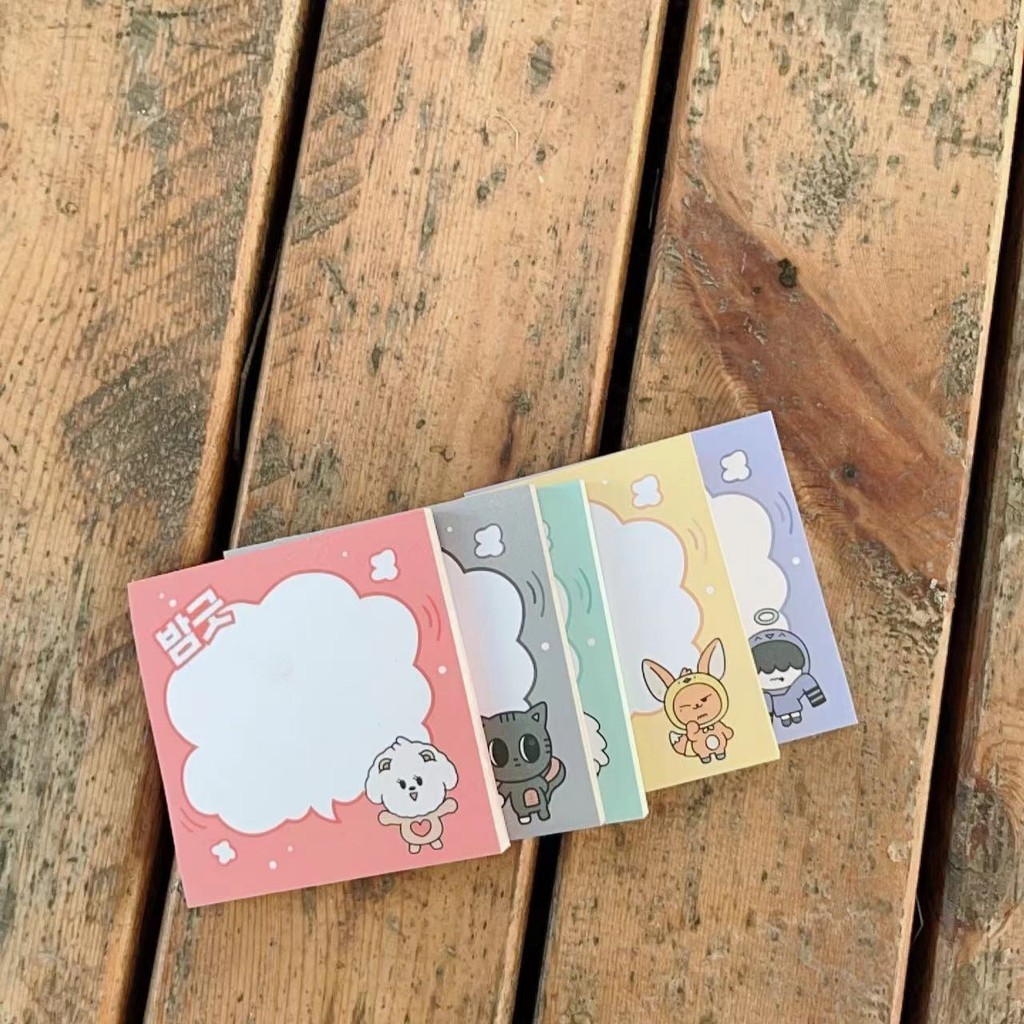 

Kpop Idol PPULBATU Sticker SOOBIN YEONJUN BEOMGYU TAEHYUN HUENINGKAI Note Paper Stay Post It Notes