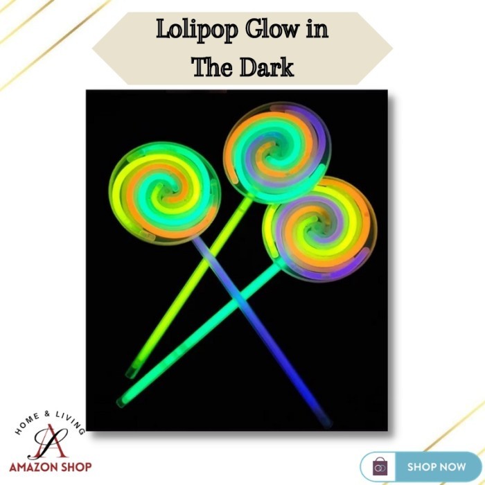 RB001 Lollipop Glow Stick Candy Glow