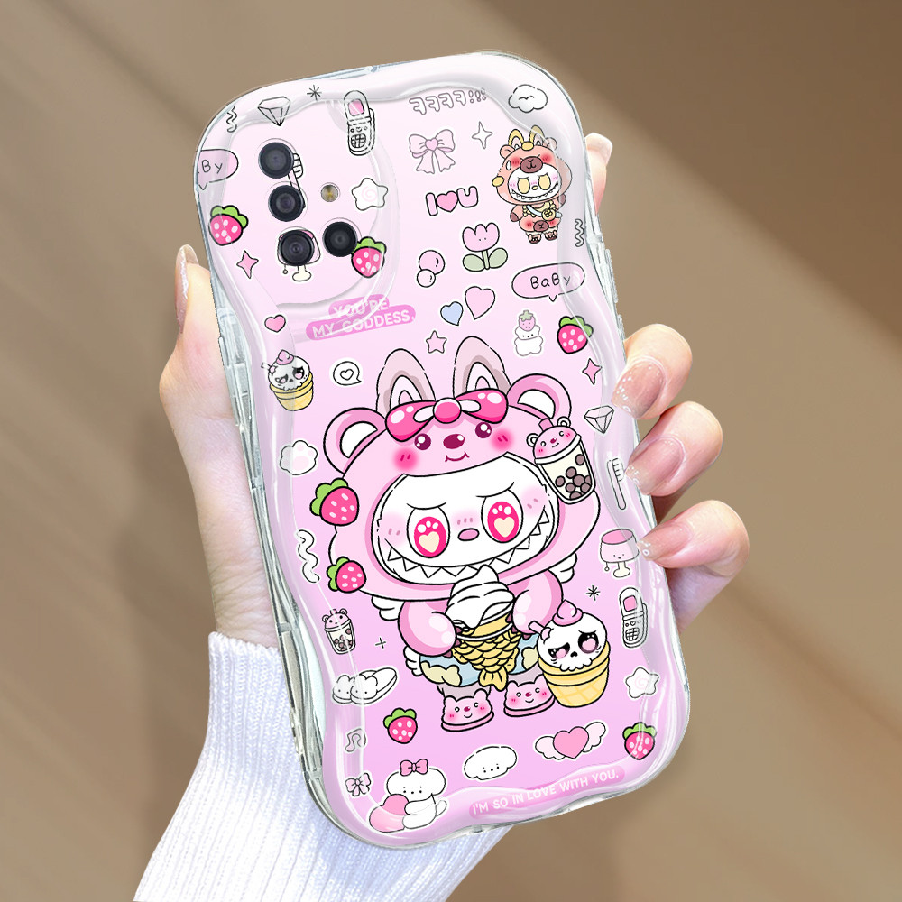 Compitable With Samsung A51 Case Softcase Case lucu Cassing Casing Hp Kesing Soft Cute 6611