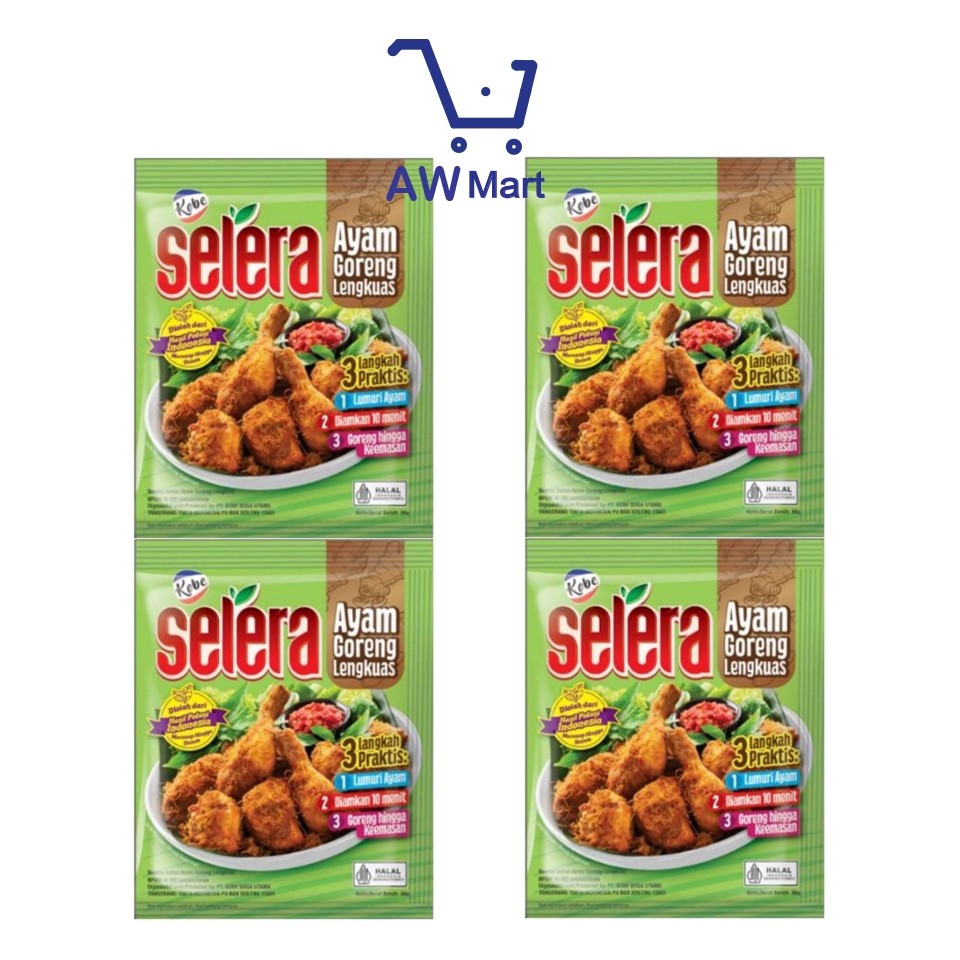 

KOBE SELERA AYAM GORENG LENGKUAS 1 RENCENG ISI 10 SACHET