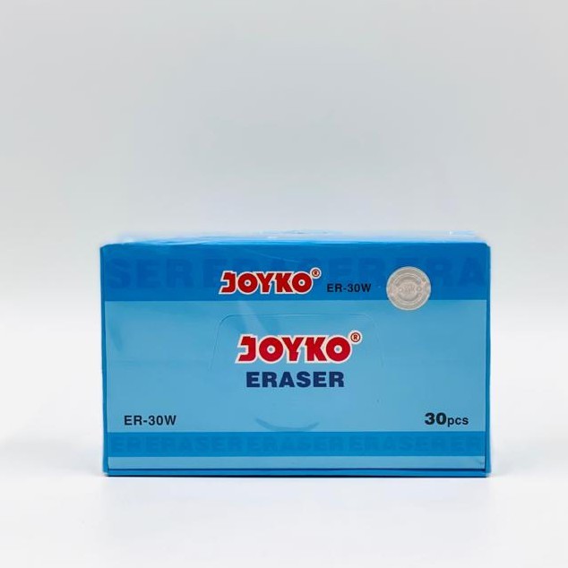 

( StaLand ) / ( DAPAT 1 PAK ) PENGHAPUS JOYKO B30 PUTIH / Stip Eraser Joyko Sedang B30 ER-30W PUTIH