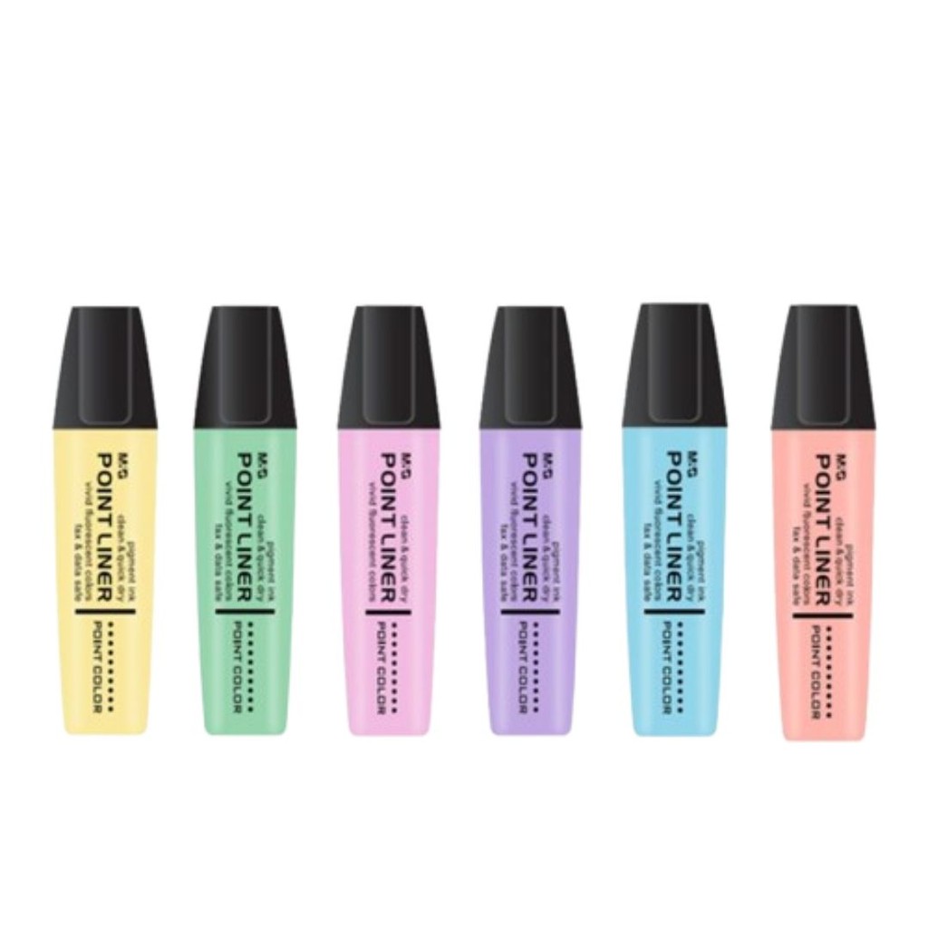 

HIGHLIGHTER PASTEL POINT LINER M&G / STABILO PASTEL M&G