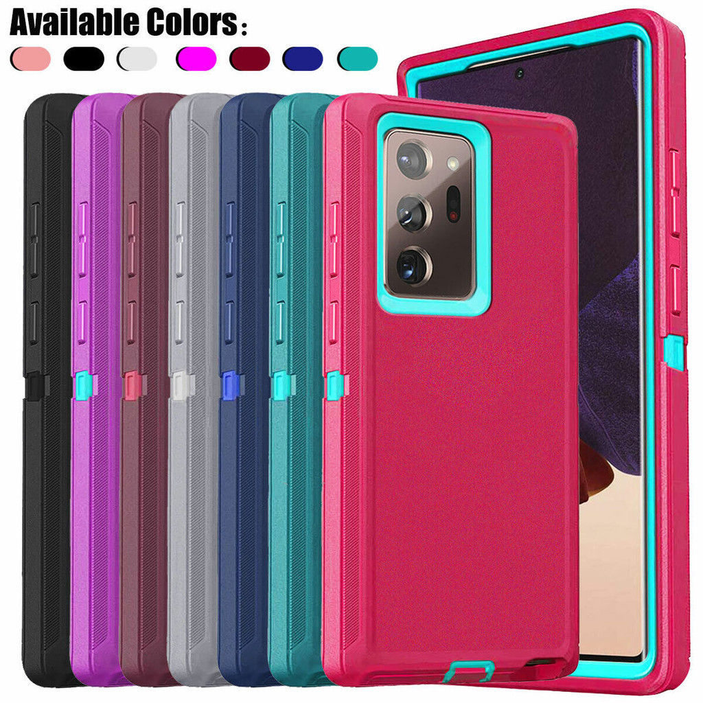 Untuk Samsung Galaxy Note 20 Ultra 5G Note10+ S10/+ S10E S20 Ultra Plus Case Heavy Duty Shockproof H
