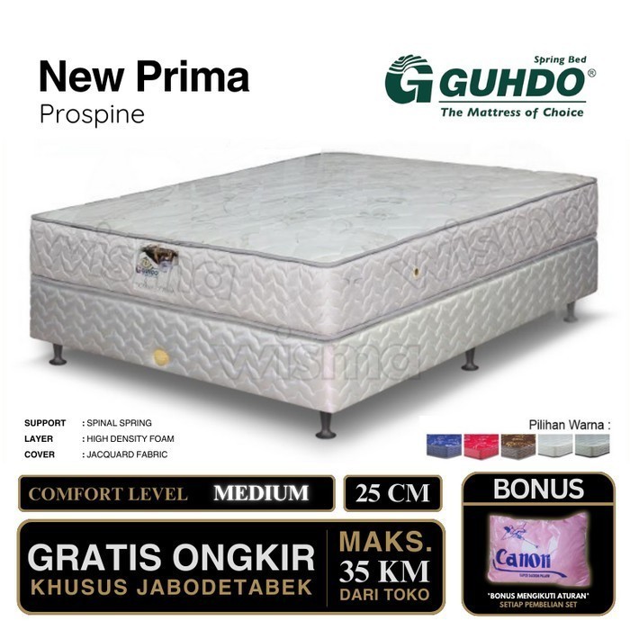 Kasur Springbed Guhdo New Prima Divan Prospine 180x200