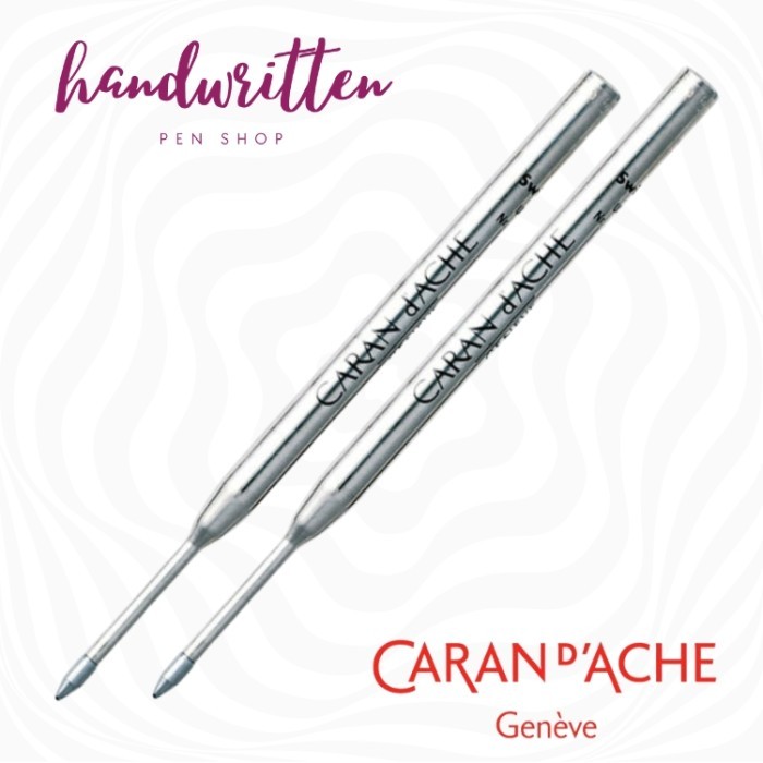 

[New] CARAN DACHE Ballpoint Pen Refill Goliath/ Pulpen - Fine Black