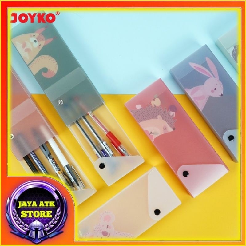 

Pencil Case PC - 0719 AC kotak Pensil Tepak Mika Motif Hewan