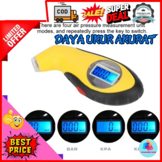 COD Alat Ukur Tekanan Angin Ban Mobil Motor Truk Digital Bukan Tekiro Alat Cek Tekanan Ban Ringan Ak