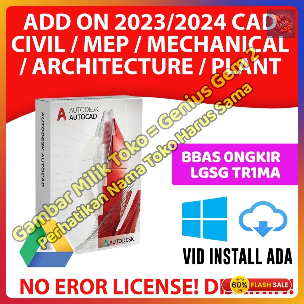 Autocad Architecture Civil3D Plant TERBARU