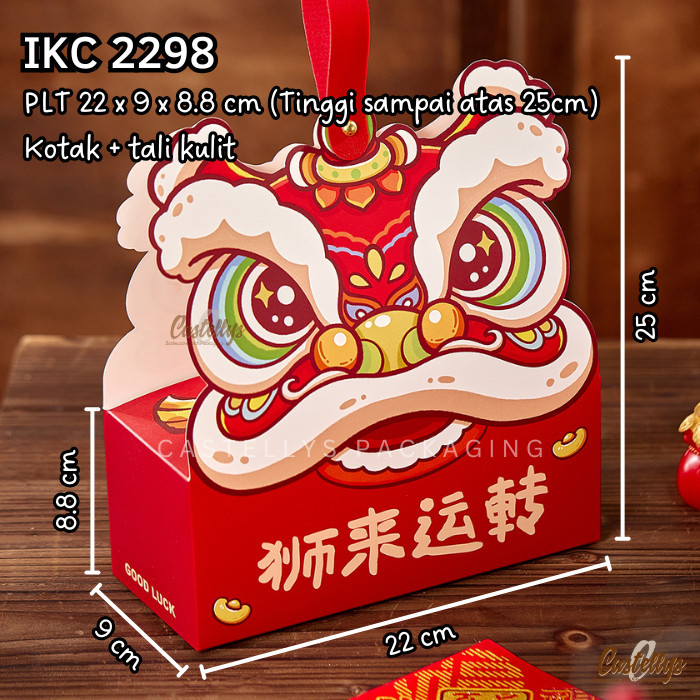

Kotak Kue Imlek IKC2298 Nastar Kue Kering Cookies Hampers Sincia CNY
