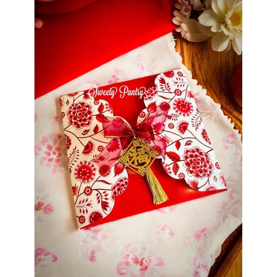 

❈besty_mart3❈-[Terlaris] FANG HUA - box kotak dus packaging kue imlek CNY uk 22x22x12 cm - 5pcs