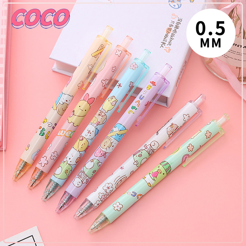 

Kartun Lucu 0.5mm Hitam Gelpen/Pulpen Aesthetic/Pena/Gel Pen