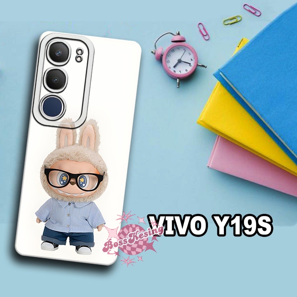 #24/ Softcase karet lentur untuk vivo y19s/Motif cewek/case vivo y19s/kesing vivo y19s/silicon vivo 