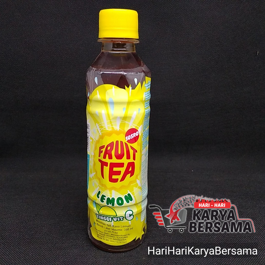 

MINUMAN RINGAN TEH FRUIT TEA LEMON 350ML