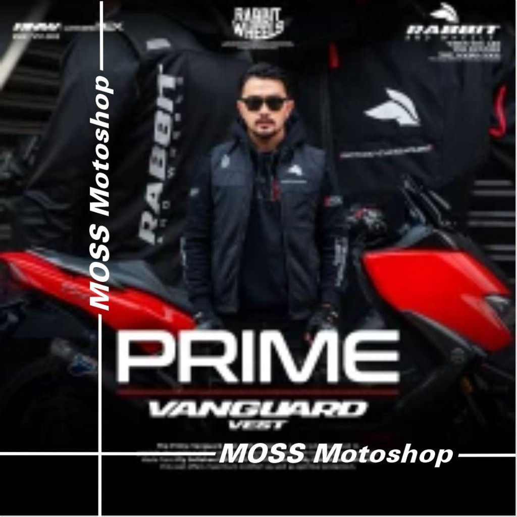 PRIME VANGUARD VEST RABBIT AND WHEELS | VEST RIDING | 100% ORIGINAL