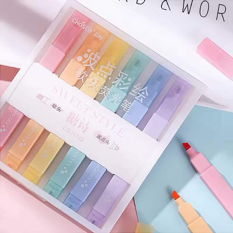 

Set Spidol Highlighter Colour Pen Journal Marker Pen Double Side Pen Sekolah Alat Tulis MurahHH