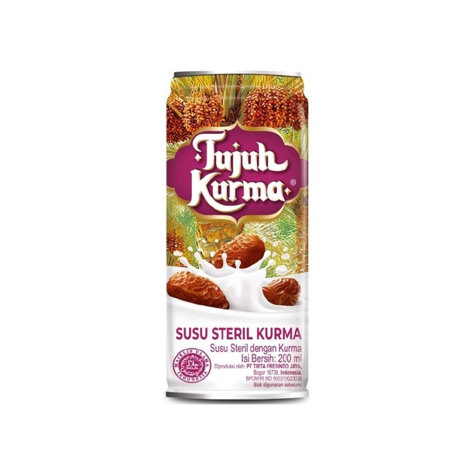 

NEW ITEM MINUMAN TUJUH KURMA SUSU STERIL KURMA 200ml