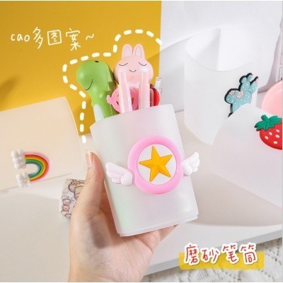 

Tempat Pensil Kotak Pulpen Serbaguna Desktop Multifungsi Pen Holder 574