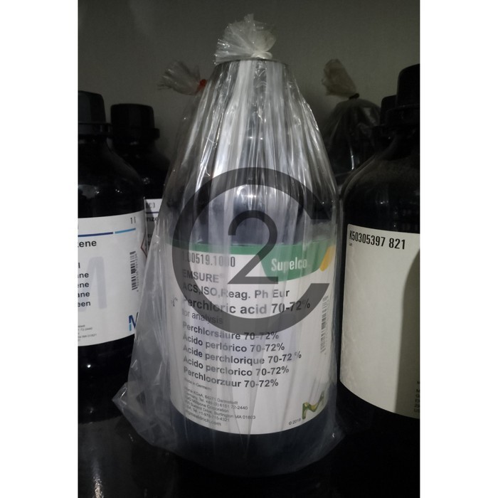 Asam Perklorat / Perchloric Acid 70-72% / HClO4 50 - 250 mL Merck 100519 - 50 ml