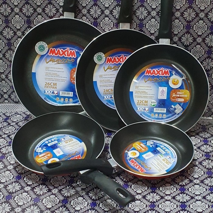 Kuali teflon maxim /kuali anti lengket / kuali dadar telur
