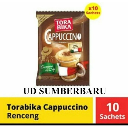 

Torabika Cappuccino 1 Renceng isi 10 SCT