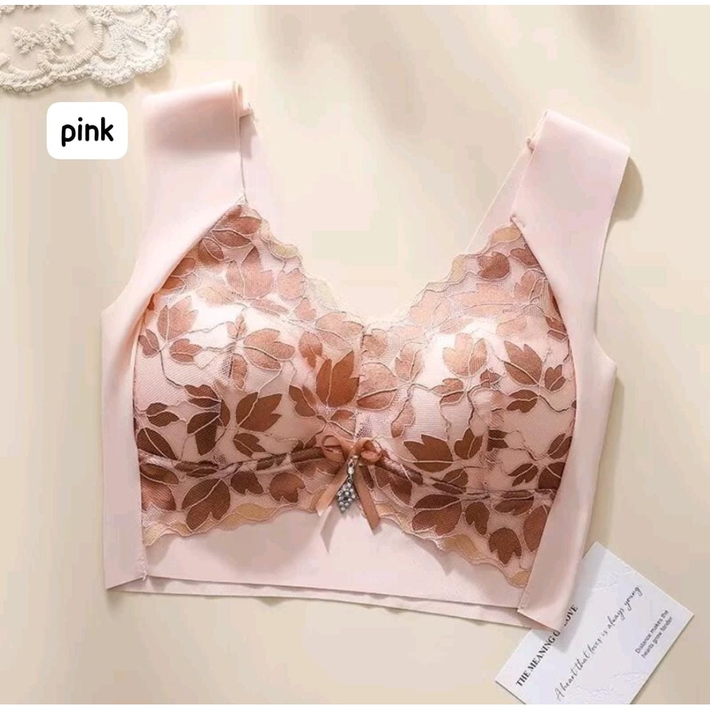 Bra Non Kawat Seamless - BH Wanita Harian Nyaman & Tidak Membekas di Kulit