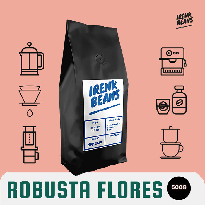 

TP Kopi Robusta Flores 1000g Biji Bubuk - BUBUK HALUS
