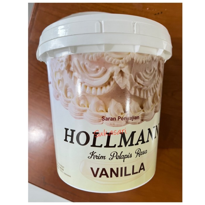 

Hollman buttercream 1kg pail white vanilla