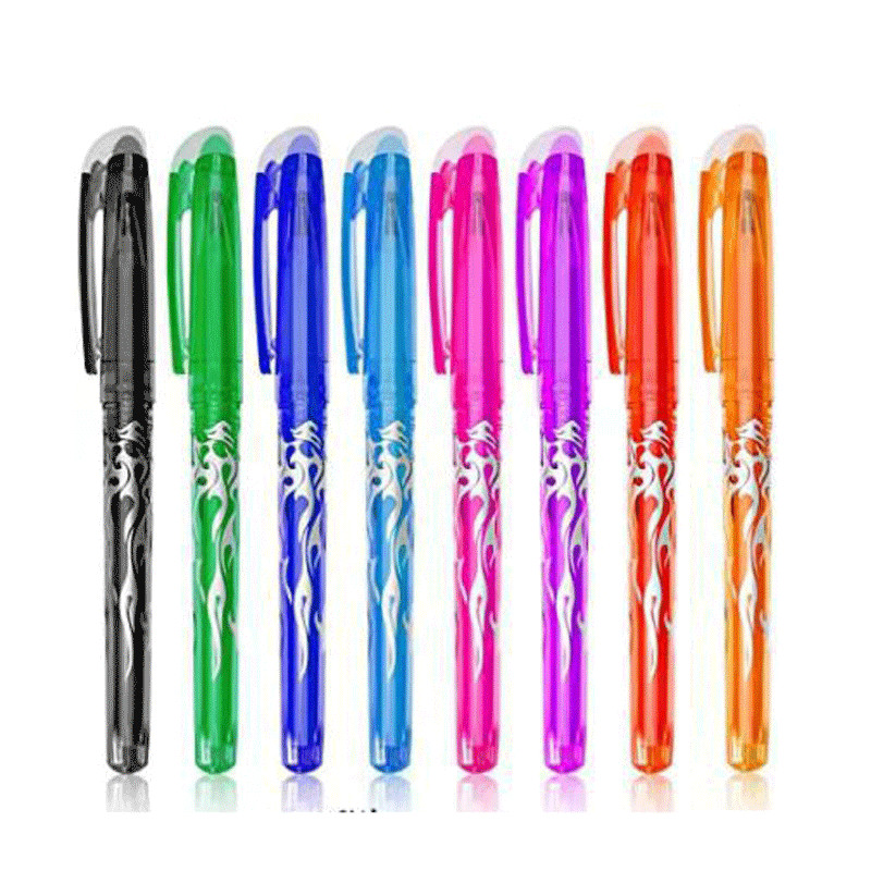 

0.7mm Erasable Pen Suitable Refills Colorful 8 Color Creative kawaii Drawing Tools Gel Pen Sets School Office Stationery