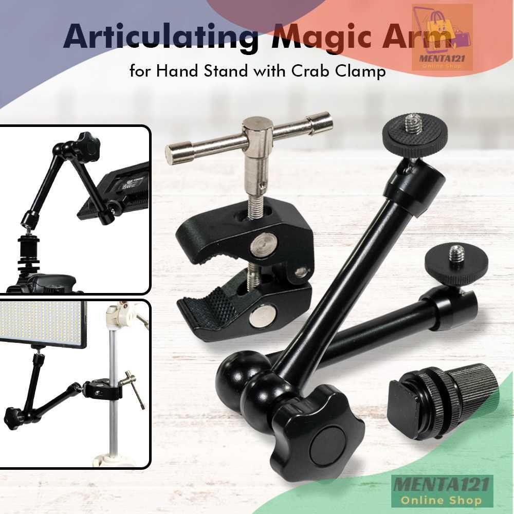 Andoer Articulating Magic Arm Long for Hand Stand with Crab Clamp - JT10002