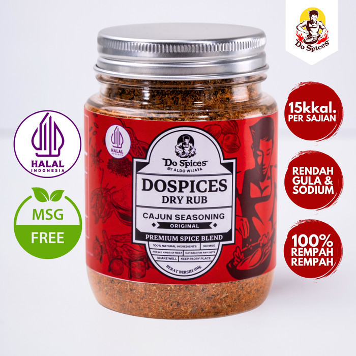 

Healthy Dry Rub | Bumbu Marinasi Rendah Kalori (Original) 100 gr