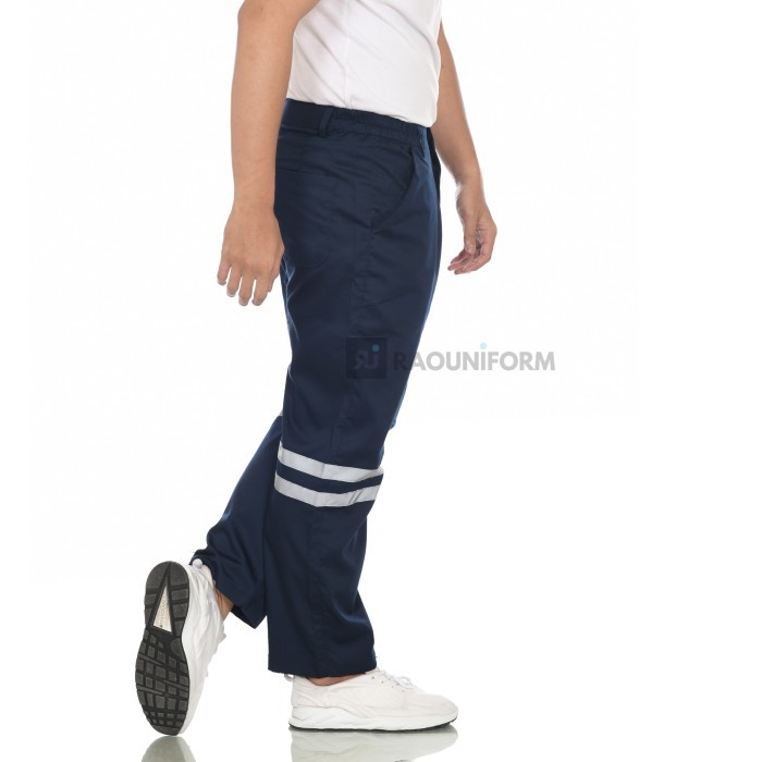 Wearpack safety setelan celana/celana kerja wearpack/celana safety - Navy, M