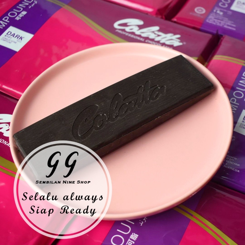 

Colatta 200 Gram DARK Compound Chocolate Cokelat Hitam Coklat Collata Colata