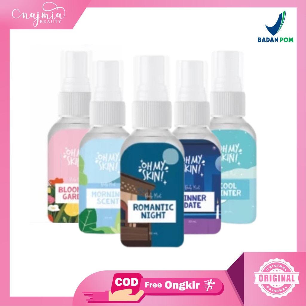 Najmia 2 - Oh My Skin! Body Mist Parfum Badan 30ml & 100ml