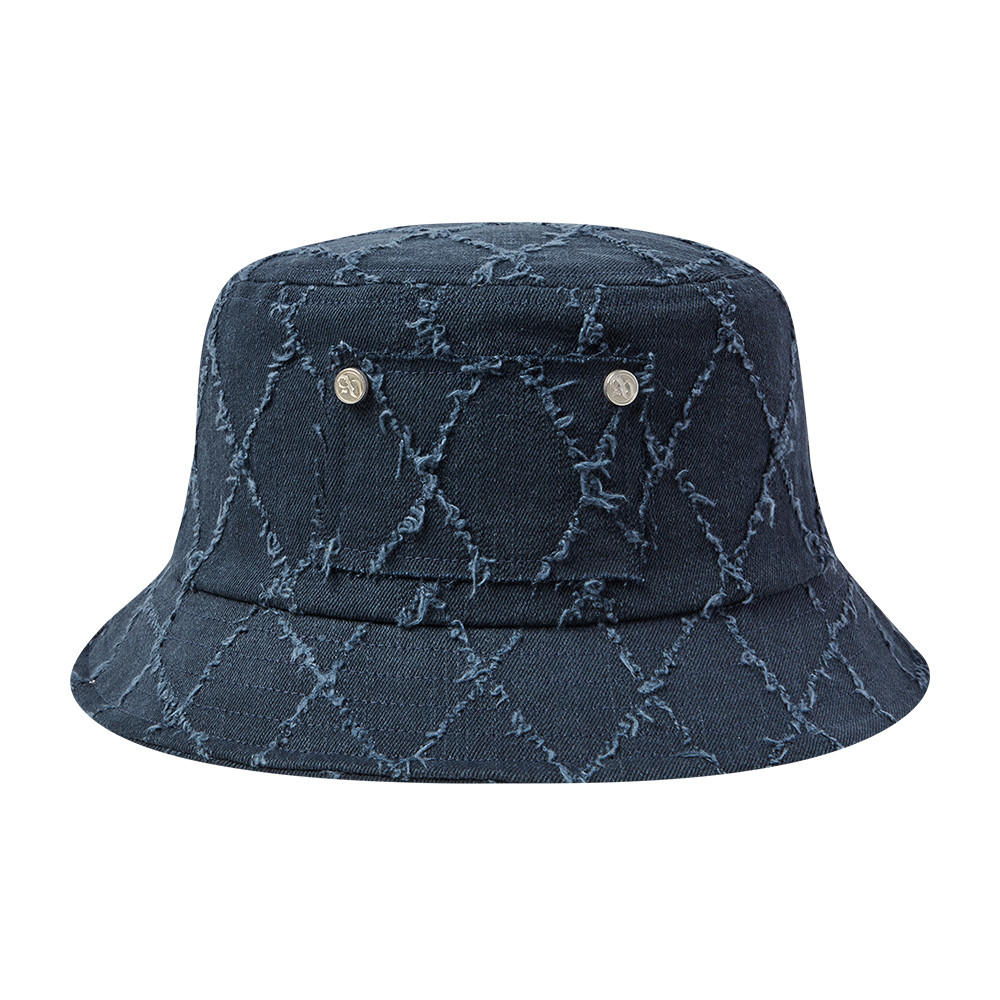 [ADLV] Diamond Washing Bucket Hat Navy - Topi Standard Fit Unisex acme de la vie